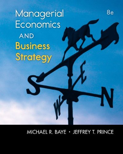 Book cover for Managerial Economics & Business Strategy with Connect