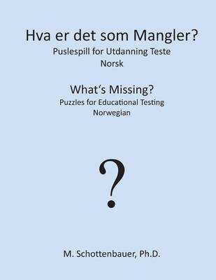 Book cover for Hva er det som Mangler? Puslespill for Utdanning Teste