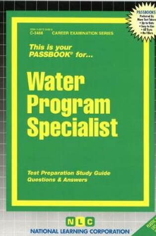 Cover of Water Program Specialist