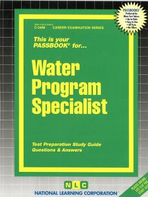 Book cover for Water Program Specialist