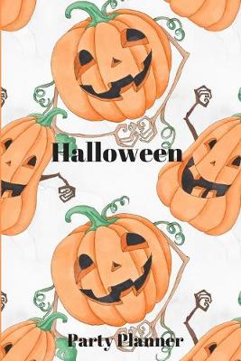 Book cover for Halloween Party Planer