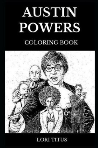 Cover of Austin Powers Coloring Book