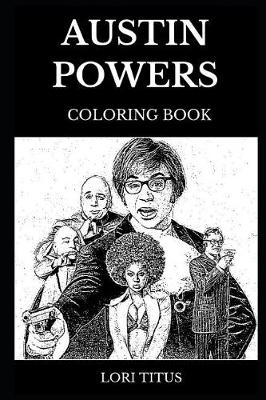 Cover of Austin Powers Coloring Book