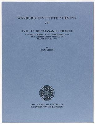 Cover of Ovid in Renaissance France