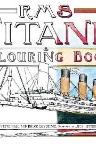 Cover of RMS Titanic Colouring Book
