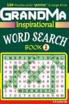 Book cover for GRANDMA Inspirational WORD SEARCH Book