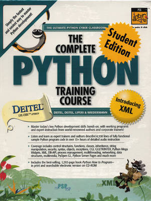 Book cover for The Complete Python Training Course, Student Edition