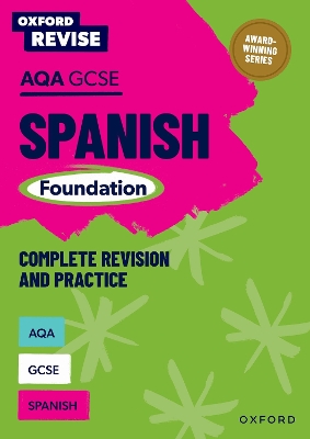 Book cover for Oxford Revise: AQA GCSE Spanish Foundation