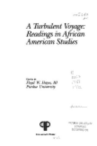 Cover of A Turbulent Voyage