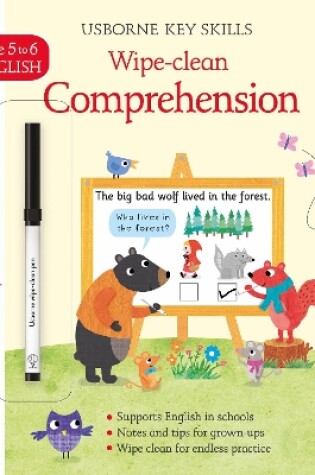 Cover of Wipe-Clean Comprehension 5-6