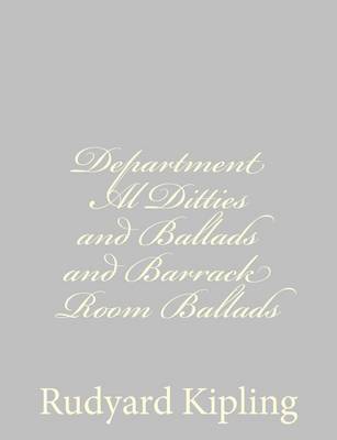 Book cover for Department Al Ditties and Ballads and Barrack Room Ballads