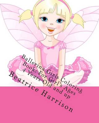 Book cover for Ballerina Girls Coloring Book