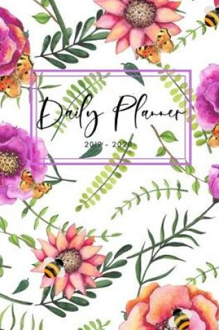 Cover of 2019 2020 15 Months Flower Branch Daily Planner