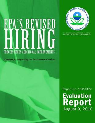 Book cover for EPA's Revised Hiring Process Needs Additional Improvements