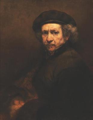 Book cover for Rembrandt van Rijn Black Paper Sketchbook