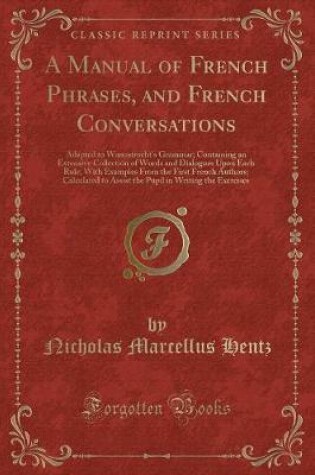 Cover of A Manual of French Phrases, and French Conversations