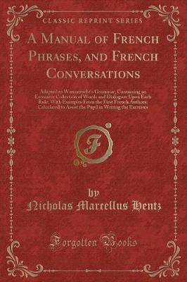 Book cover for A Manual of French Phrases, and French Conversations