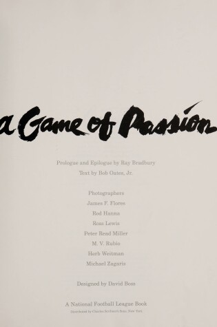 Cover of A Game of Passion