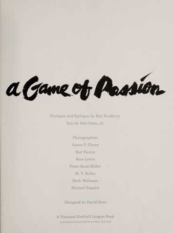 Book cover for A Game of Passion