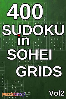 Book cover for 400 Sudoku in Sohei Grids Vol2