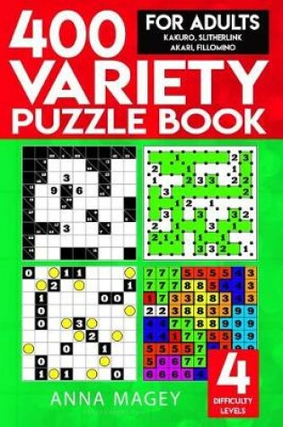 Cover of 400 Variety Puzzle Books for Adults