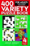 Book cover for 400 Variety Puzzle Books for Adults