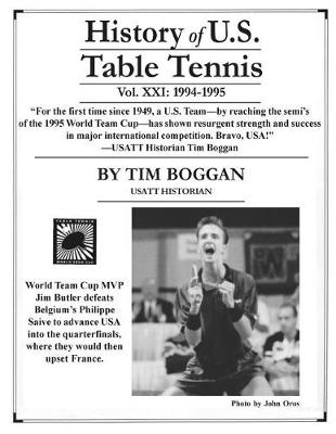 Cover of History of U.S. Table Tennis, Volume 21