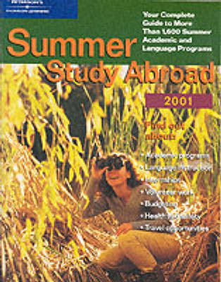 Book cover for Summer Study Abroad 2001