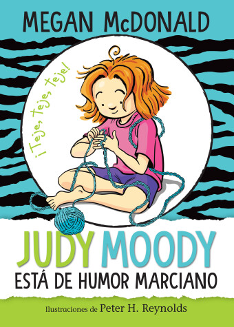 Book cover for Judy Moody está de humor marciano/ Judy Moody Mood Martian