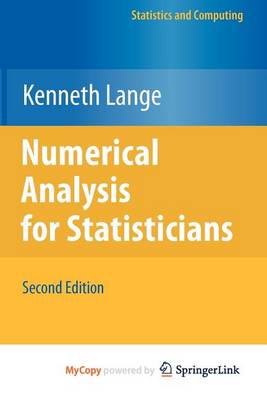 Cover of Numerical Analysis for Statisticians