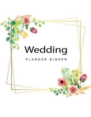 Book cover for Wedding Planner Binder