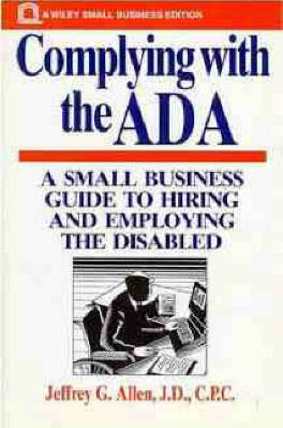 Cover of Complying with the ADA