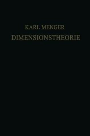 Cover of Dimensionstheorie