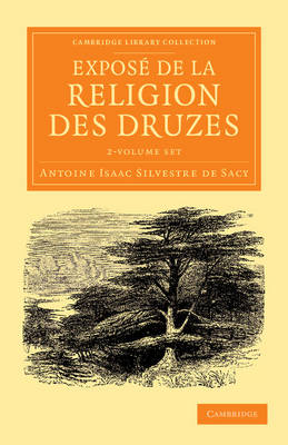 Cover of Expose de la religion des Druzes 2 Volume Set