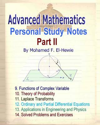 Book cover for Advanced Mathematics Personal Study Notes- Part II