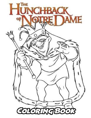 Book cover for Hunchback of Notre Dame Coloring Book