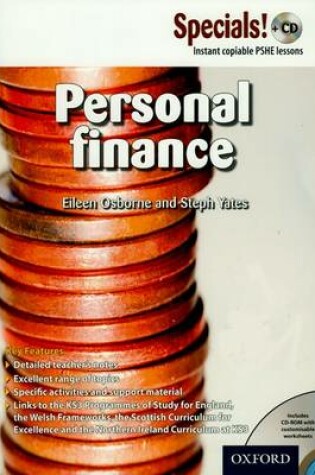 Cover of Secondary Specials! + CD PSHE Personal Finance (11-14)
