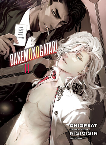 Book cover for BAKEMONOGATARI (manga), volume 11