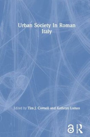 Cover of Urban Society in Roman Italy