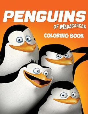 Book cover for The Penguins of Madagascar Coloring Book