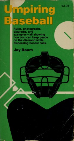 Book cover for Umpiring Baseball