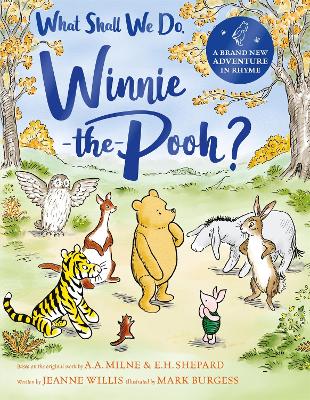 Book cover for What Shall We Do, Winnie-the-Pooh?