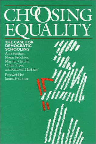 Book cover for Choosing Equality