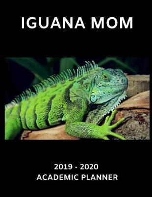 Book cover for Iguana Mom 2019 - 2020 Academic Planner