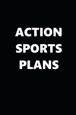 Book cover for 2020 Daily Planner Sports Theme Action Sports Plans Black White 388 Pages