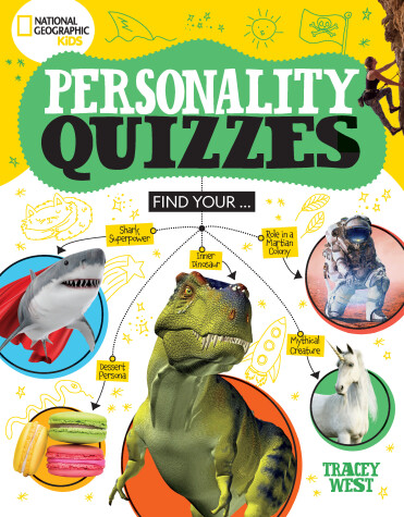 Book cover for National Geographic Kids Personality Quizzes