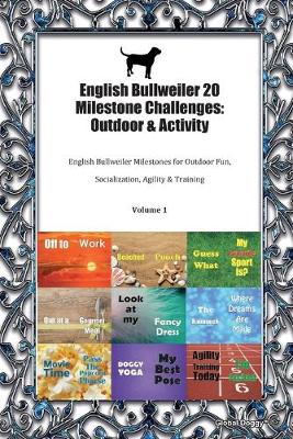Book cover for English Bullweiler 20 Milestone Challenges