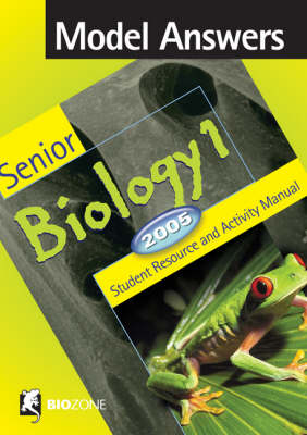 Book cover for Model Answers Senior Biology 1 - 2005