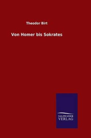 Cover of Von Homer bis Sokrates