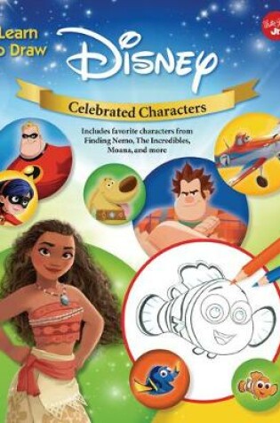 Cover of Learn to Draw Disney Celebrated Characters